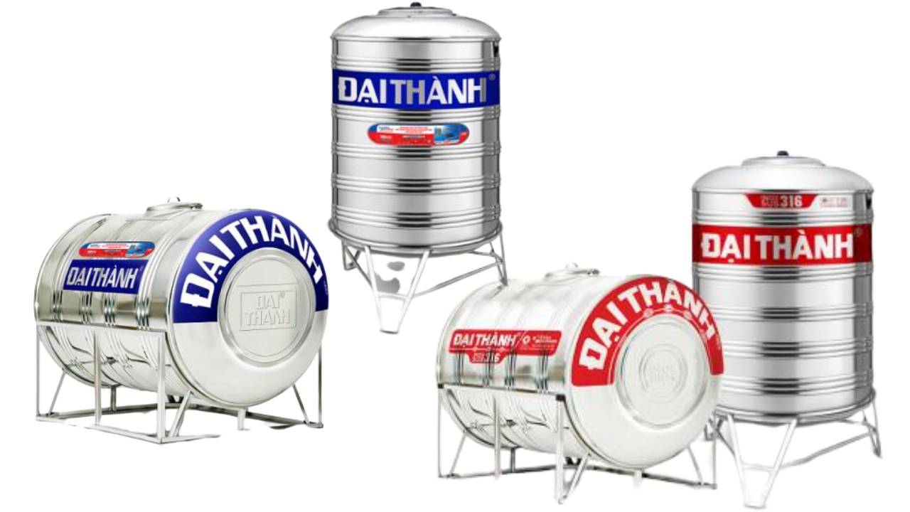 Bồn nước inox được làm từ chất liệu hoàn hảo Bồn nước inox được làm từ chất liệu hoàn hảo