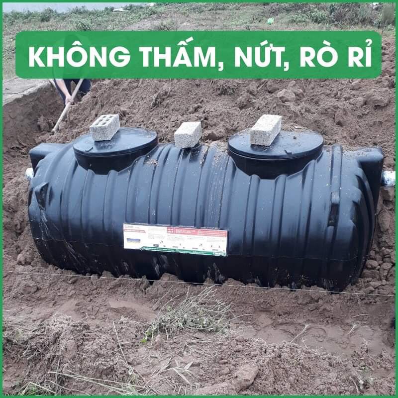 Bồn tự hoại ngăn chặn hoàn toàn nguy cơ rò rỉ.  Bồn tự hoại ngăn chặn hoàn toàn nguy cơ rò rỉ.