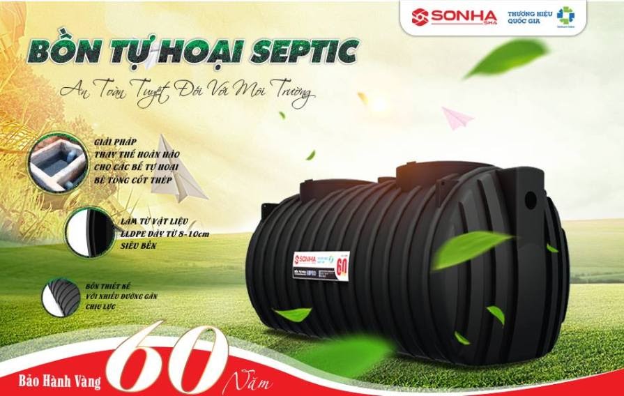 Nhu cầu mua bồn tự hoại Sơn Hà chính hãng giá tốt tại Cà Mau ngày càng tăng cao Nhu cầu mua bồn tự hoại Sơn Hà chính hãng giá tốt tại Cà Mau ngày càng tăng cao