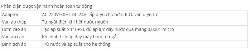 Cấu tạo của máy lọc nước RO Sơn Hà mới Cấu tạo của máy lọc nước RO Sơn Hà mới