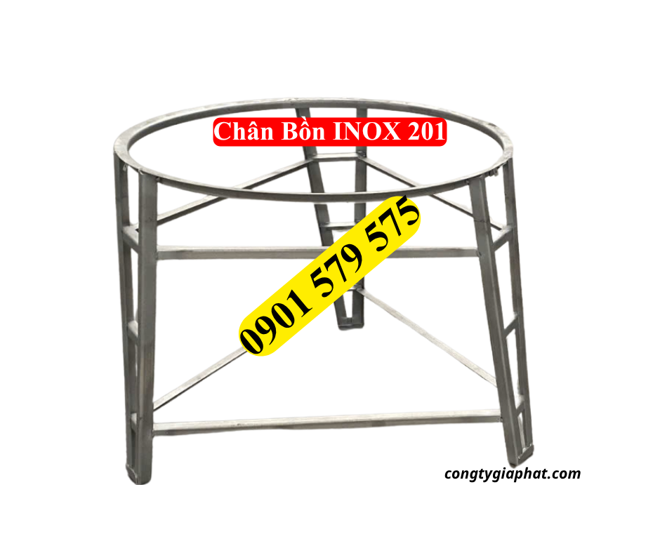 Chân Bồn INOX 201