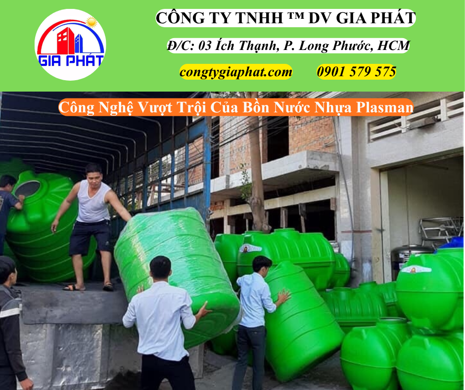 Công Nghệ Vượt Trội Của Bồn Nước Nhựa Plasman