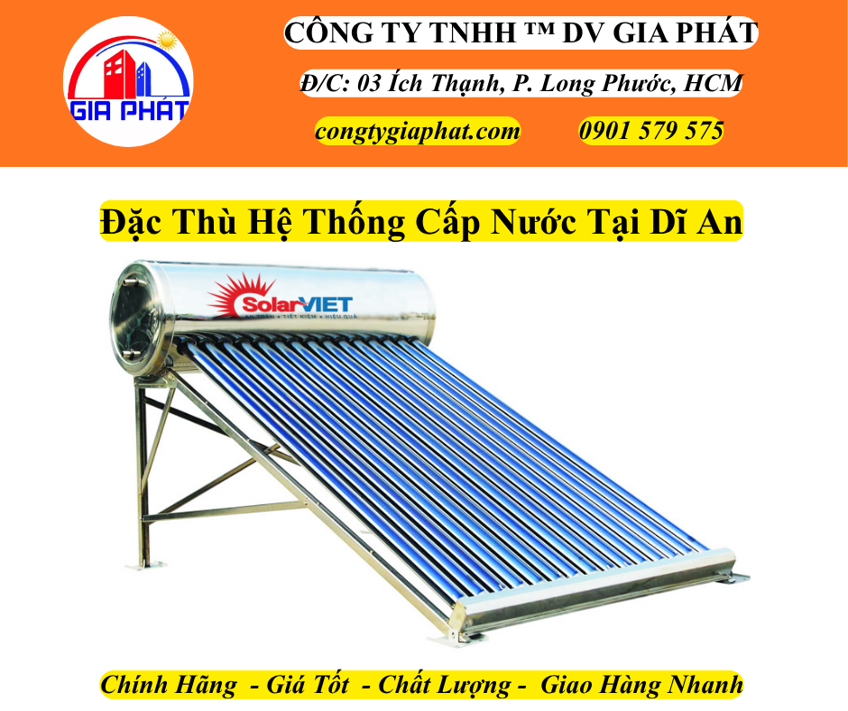 Đặc Thù Hệ Thống Cấp Nước Tại Dĩ An