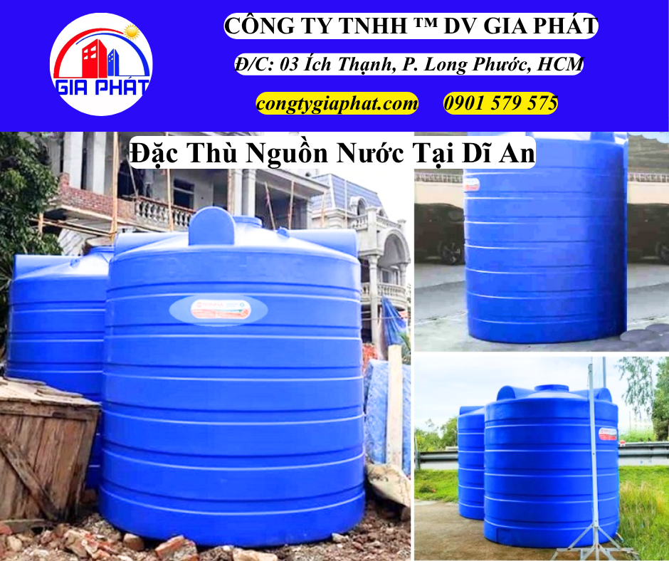 Đặc Thù Nguồn Nước Tại Dĩ An Bình Dương