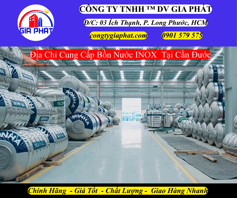 Địa Chỉ Cung Cấp Bồn INOX Chính Hãng Tại Cần Đước