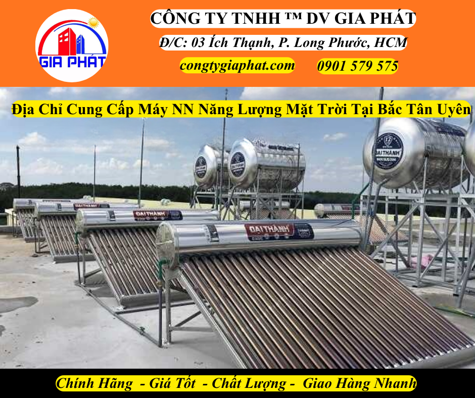Địa Chỉ Cung Cấp Máy NN NLMT Tại Bắc Tân Uyên