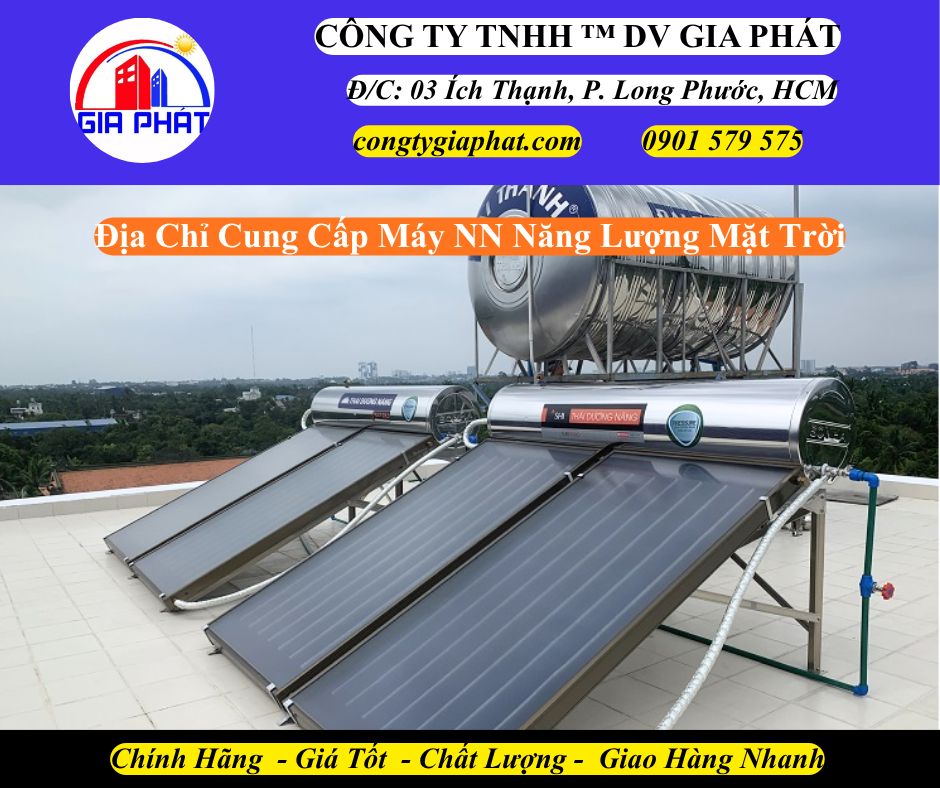 Địa Chỉ Cung Cấp Máy NN Năng Lượng Mặt Trời