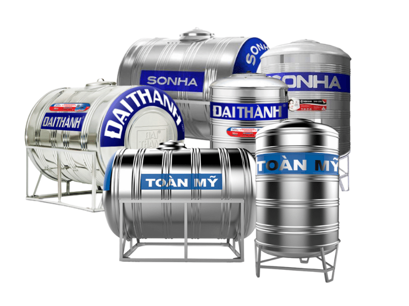 Bồn nước inox đa dạng dung tích dễ dàng cho khách hàng lựa chọn và sử dụng. Bồn nước inox đa dạng dung tích dễ dàng cho khách hàng lựa chọn và sử dụng.