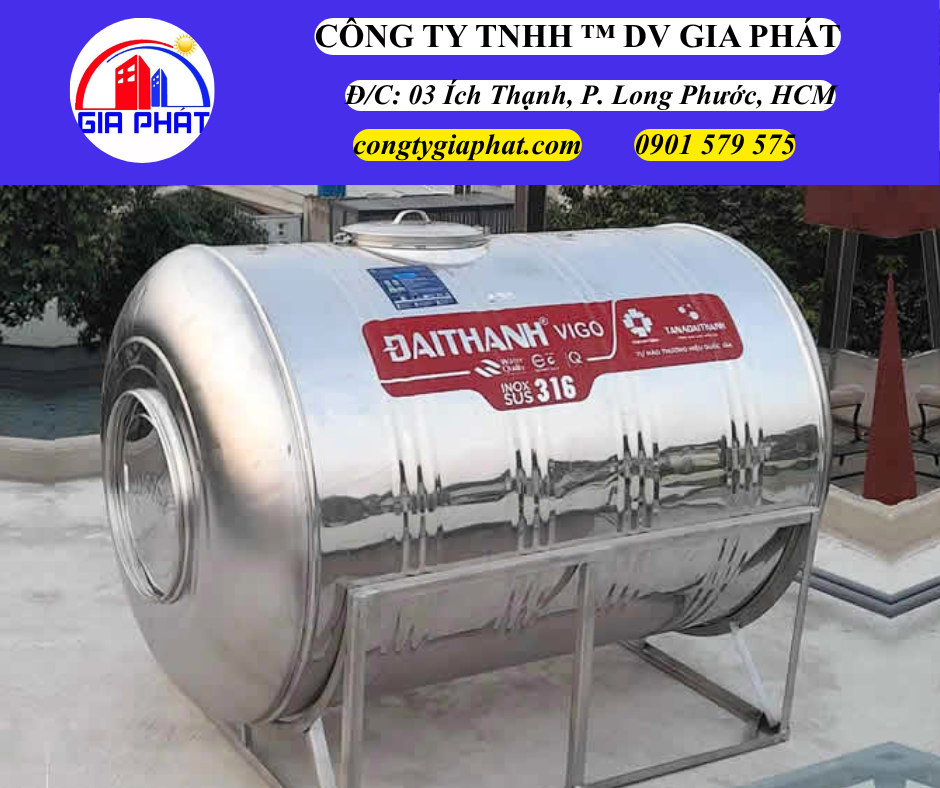 Hướng Dẫn Lắp Đặt Bồn Nước INOX Đại Thành Đúng Cách