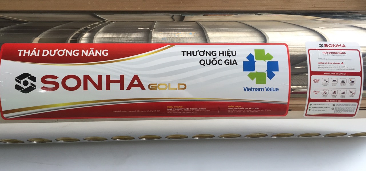 Tem chính hãng của nhà máy Sơn Hà. Tem chính hãng của nhà máy Sơn Hà.