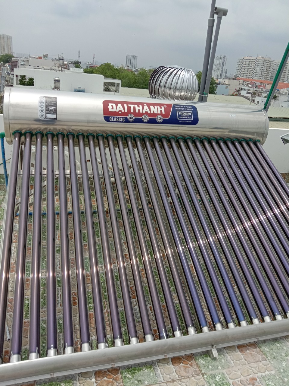 máy nước nóng năng lượng mặt trời Đại Thành hấp thụ nhiệt nhanh chóng máy nước nóng năng lượng mặt trời Đại Thành hấp thụ nhiệt nhanh chóng