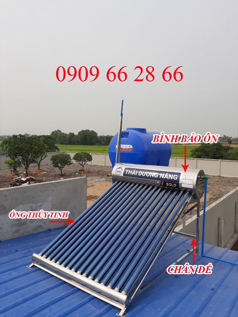 Các bộ phận của máy nước nóng năng lượng mặt trời. Các bộ phận của máy nước nóng năng lượng mặt trời.