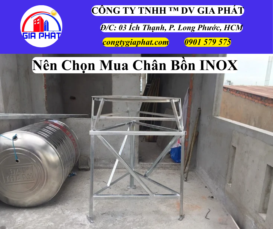 Nên Chọn Mua Chân Bồn INOX