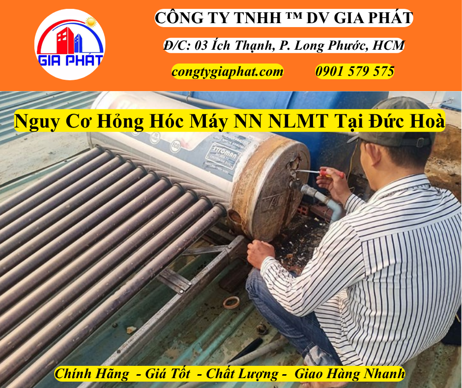 Nguy Cơ Hỏng Hóc Máy NN Năng Lượng Mặt Trời Tại Đức Hoà Long An