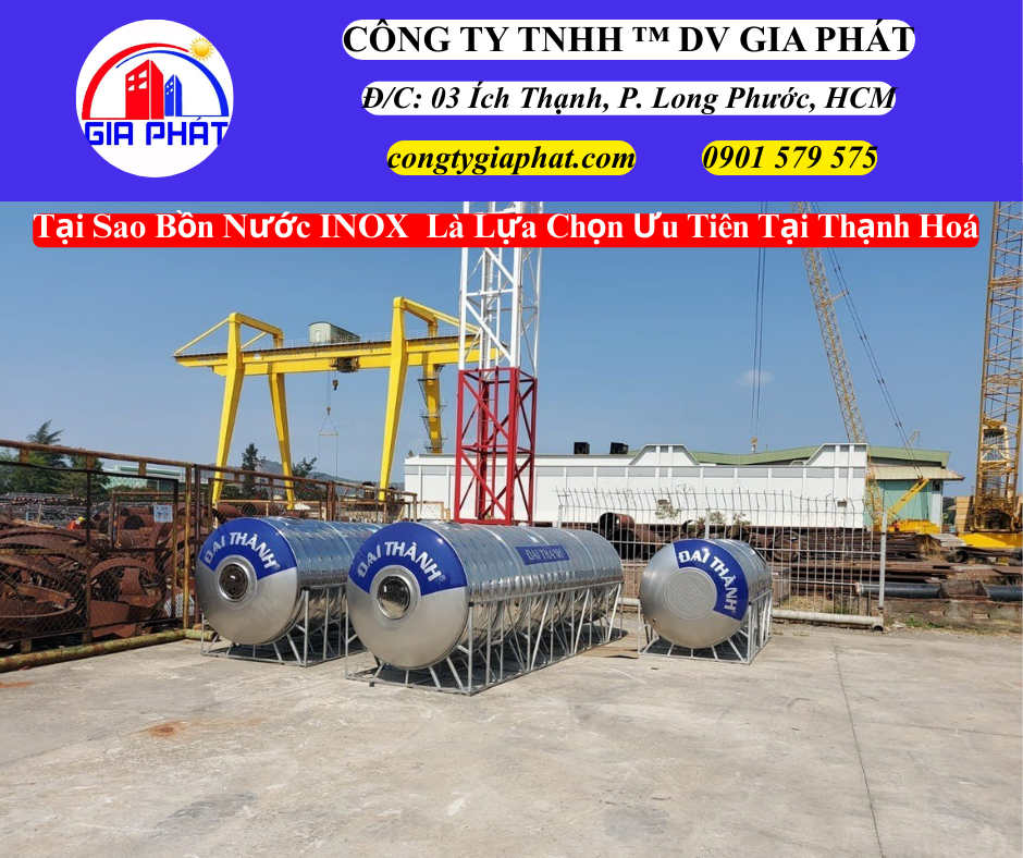 Tại Sao Bồn Nước INOX Là Lựa Chọn Ưu Tiên Tại Thạnh Hoá Long An
