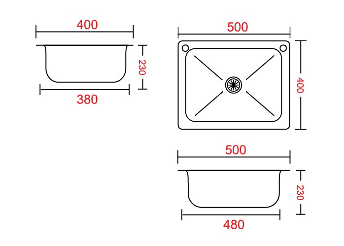 Thông số kỹ thuật chậu rửa cao cấp SHC T5040 Sơn Hà Thông số kỹ thuật chậu rửa cao cấp SHC T5040 Sơn Hà