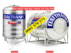Bồn INOX 304 Đại Thành Tại Tân Phú