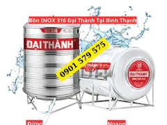 Bồn INOX 316 Đại Thành Tại Bình Thạnh