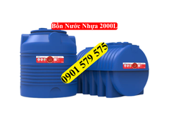 THÔNG SỐ KỸ THUẬT VÀ KÍCH THƯỚC BỒN NƯỚC NHỰA 2000L ĐỨNG