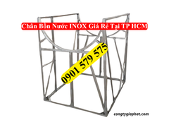 Chân bồn nước Inox: Giải pháp tối ưu chi phí cho gia đình tại TP HCM