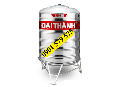 Bồn nước inox 500L Đứng - SUS 316