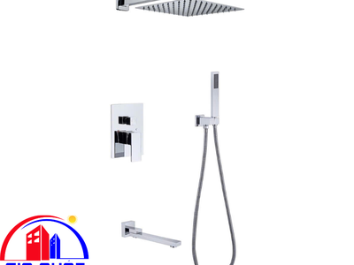 Bộ sen cây âm tường vuông Roshan Premium R90612