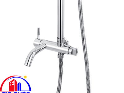 Bộ sen cây inox bóng Lạnh Roshan Premium BR207