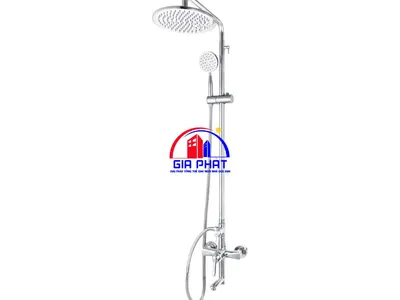 Bộ sen cây inox bóng Nóng Lạnh Roshan Premium BR202