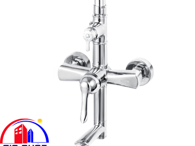 Bộ Sen Cây INOX Bóng Nóng Lạnh Roshan Premium BR202