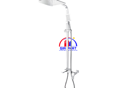 Bộ sen cây inox bóng Nóng Lạnh Roshan Premium BR204