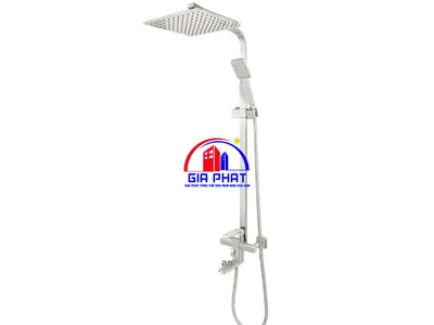 Bộ sen cây inox mờ Nóng Lạnh Roshan Basic R203