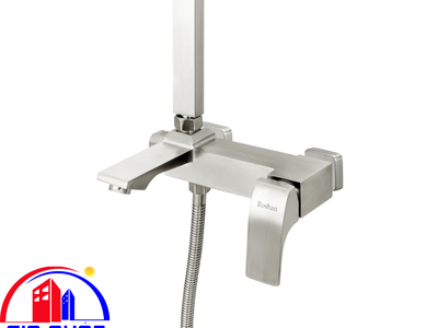 Bộ sen cây inox mờ Nóng Lạnh Roshan Basic R204