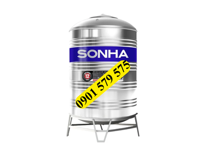 Bồn nước inox Sơn Hà 5000L đứng