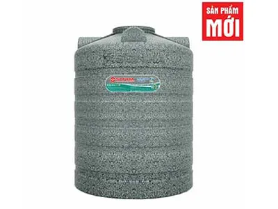 Bồn nhựa vấn đá 3000l đứng Sơn Hà