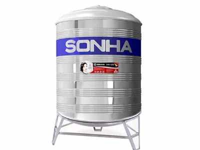Bồn nước inox Sơn Hà 500L đứng