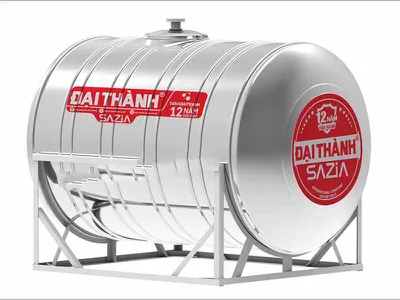 Bồn nước Sazia Đại Thành 4000L Ngang