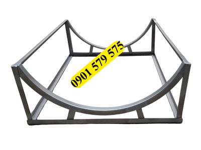 Chân Bồn Nước INOX 500L Nằm Ngang