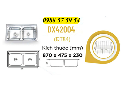 CHẬU RỬA CAO CẤP DX42004