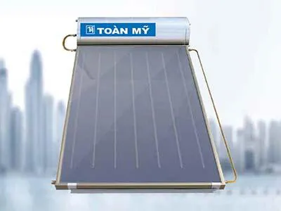 Máy nước nóng năng lượng mặt trời tấm phẳng 150l Toàn Mỹ