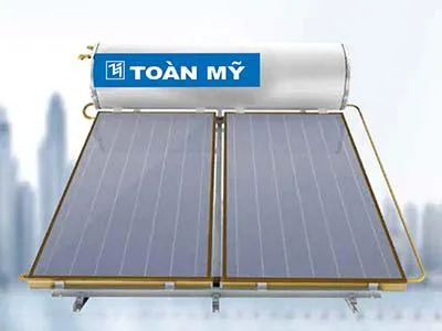 Máy nước nóng năng lượng mặt trời tấm phẳng 300l Toàn Mỹ