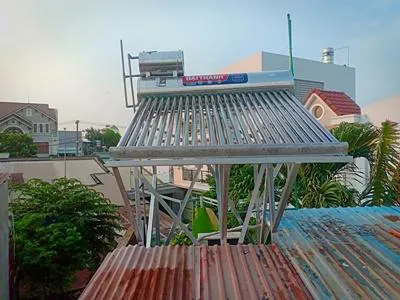 Bình Phụ Bằng inox 304 Máy nước nóng năng lượng Đại Thành