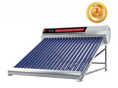 Máy nước nóng năng lượng mặt trời TiTan 180L Ống Dầu Sơn Hà