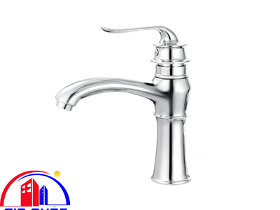 Vòi Lavabo inox bóng Nóng Lạnh Roshan Premium BR405