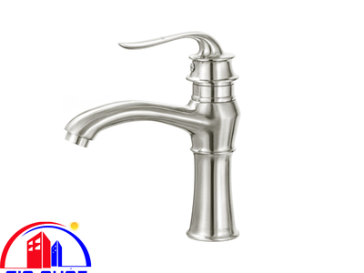 Vòi Lavabo inox mờ Nóng Lạnh Roshan Basic R405