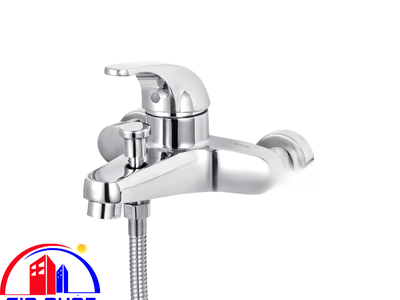Vòi sen tắm inox bóng Nóng Lạnh Roshan Premium BR301