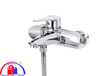 Vòi sen tắm inox bóng Nóng Lạnh Roshan Premium BR303