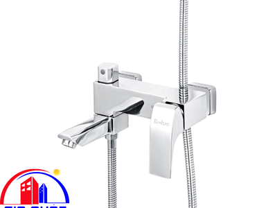 Vòi sen tắm inox bóng Nóng Lạnh Roshan Premium BR304
