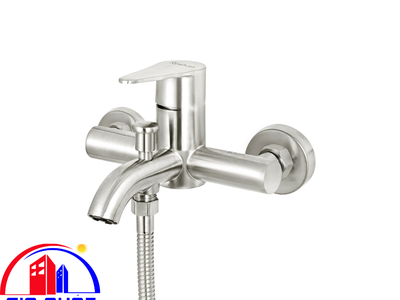 Vòi sen tắm inox mờ Nóng Lạnh Roshan Basic R302