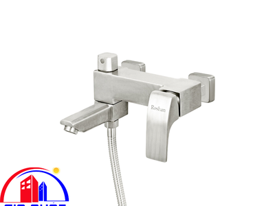 Vòi sen tắm inox mờ Nóng Lạnh Roshan Basic R304
