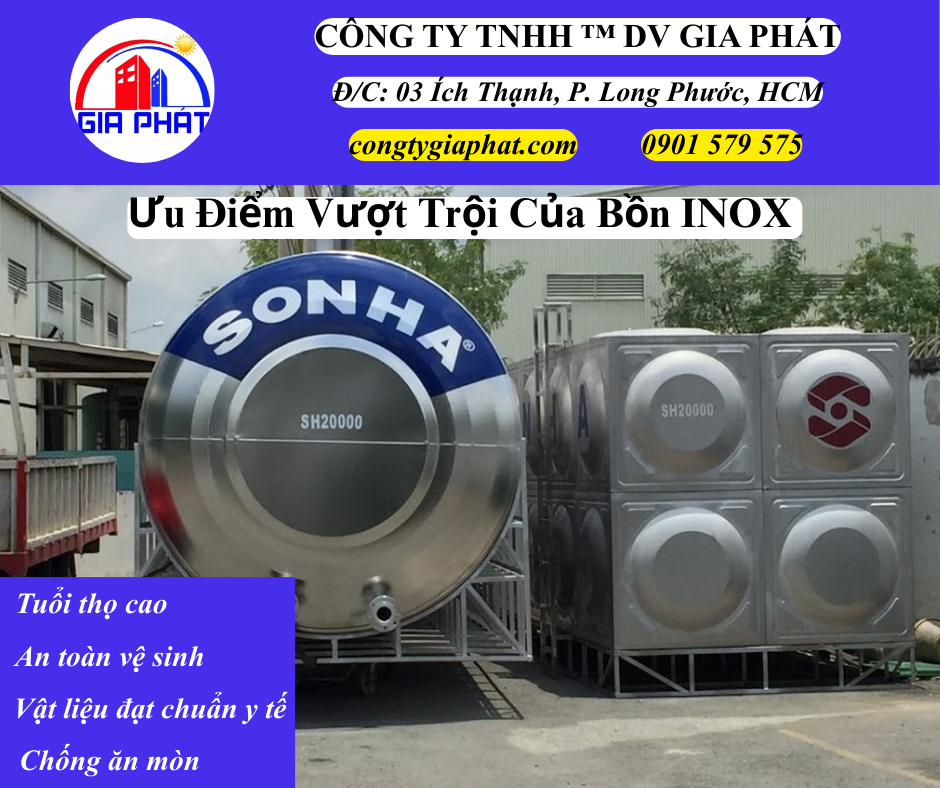 Ưu Điểm Vượt Trội Của Bồn INOX